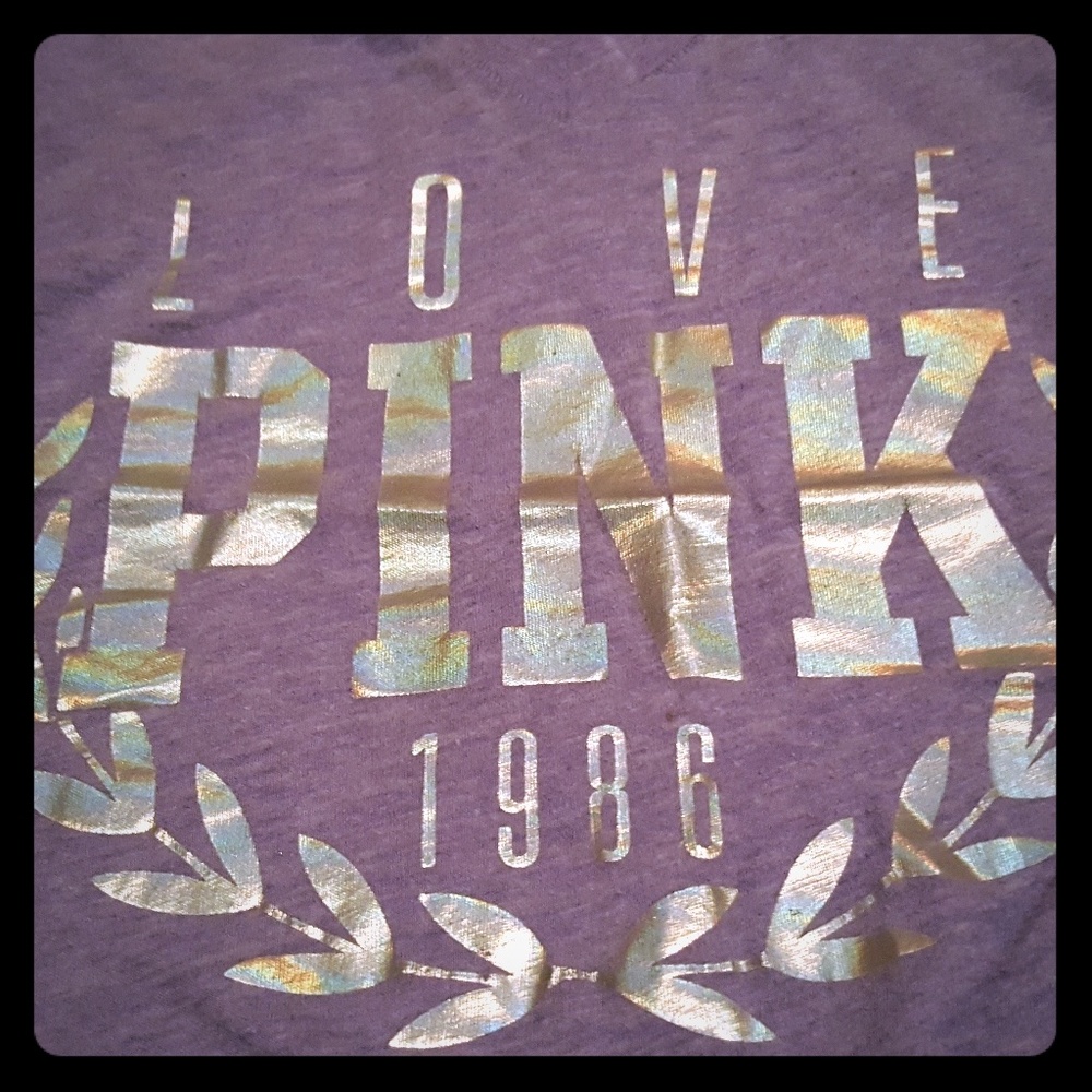 Victoria's Secret PINK v neck soft tee